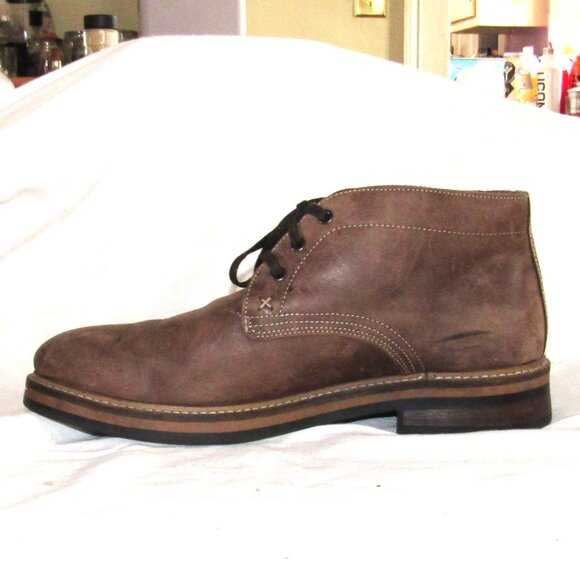 WOLVERINE 1883 Francisco Brown Chukka Boot Men 10.5 W00768 Leather Boots Lace Up main image 11